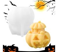 Stampo per di Halloween, stampo per candela a forma di , stampo in silicone di Halloween, stampo per decorazione di torte a forma di fantasma, per budino al cioccolato, gelatina