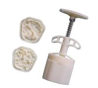 Stampo per dolci a forma di mucca in contanti, stampo per dolci in autunno Stampo per biscotti Stampo a pressione manuale per contanti Mucca Patten Stampi per torte per cottura a forma di pressa a