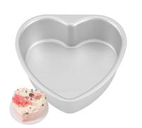 Stampo per dolci - Stampo per torte profondo | Stampo per torte a forma di cuore, antiaderente e anti-perdita, stampo da cucina in latta, per muffin, dessert, casa, appartamento, ristorante, fattoria