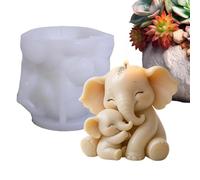 Stampo Per Elefante - Silicone | Decorazioni Per La Casa 3D In Silicone Per Mamma E Bambino | Stampo Per Cioccolato Con Animali | Per Le Feste Ringraziamento, Le Feste Di Compleanno, Gli Uffici, L