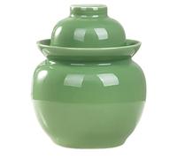 Stampo per fermentazione in ceramica con coperchio a tenuta d'acqua per decapaggio tradizionale e fermentazione