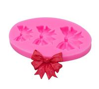 Stampo per fiocchi di caramelle - Strumento per torte in silicone alimentare da 3,35 pollici | Forma di fondente al cioccolato | Vassoio artigianale con per torta di zucchero candito per decora