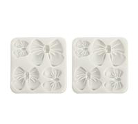 Stampo per Fiocchi in Silicone Stampo in Silicone per Prevenire Il Bastone Stampo per Nodi in Silicone Flessibile Inodore per Cartoni Animati per Torte al Cioccolato Fai-da-Te