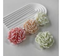 Stampo per fiori Stampo per sapone a forma di peonia Stampo per sapone alla rosa Stampo per sapone in resina Stampo per resina Stampo in silicone per candele Decorazione domestica Stampo per animali