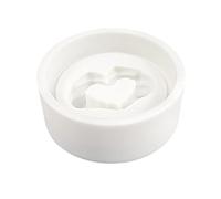 Stampo per fondente cioccolato con torta fagiolini a forma cuore, stampo per gocciolamento manuale, stampo per fondente in silicone per uso alimentare