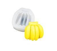 Stampo per fondente in silicone a banana, strumento cottura resistente calore, sicuro per alimenti, per realizzare strumenti artigianali per la decorazione torte cioccolato e fondente