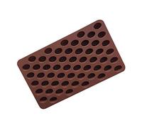 Stampo per fondente in silicone fatto a mano a forma di chicchi di caffè a forma di zucchero candito artigianale pasta di gomma stampo candela resina sintetica artigianato durevole