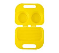 Stampo per frittata per forno a microonde, in silicone resistente, antiaderente, riutilizzabile, accessorio da cucina compatto | Preparazione rapida a casa, campeggio all'aperto e viaggi