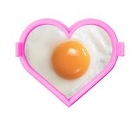Stampo per frittelle a forma di cuore, in silicone, per cucinare | shaper, stampo per torte per colazione, utensile da cucina per impasto soffice, design alimentare creativo, Easy Fl