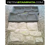 STAMPO per Gesso o Cemento per creare mattone finta pietra roccia ricostruita