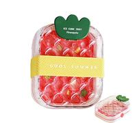 Stampo per ghiaccio 2 in 1 a prova di perdite, portatile, per cubetti di ghiaccio, per congelatore, bevande, caffè, bevande, campeggio, estate, all'aperto, spiaggia, viaggi, auto, picnic