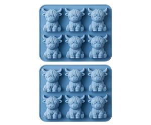 Stampo per ghiaccio - 2 per congelatore a forma di 3D - Vaschette per ghiaccio per cocktail | per cucina, casa, frigorifero, bere cocktail, pasticceria e oltre ad acqua e bevande molto