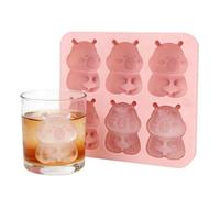 Stampo Per Ghiaccio 3D Capybara - Vassoio Per Ghiaccio Riutilizzabile In Silicone Capybara | Stampo Da Forno In Silicone Per Animali 3D Divertenti Per Caramelle Alla Gelatina, Cocktail Di Succhi