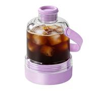 Stampo per Ghiaccio - 400 ml Bicchiere Riutilizzabile Portatile - Bottiglia per Produrre Ghiaccio | per Caffè Freddo, Cocktail, Whiskey, Viaggi, Casa, Ufficio, Spiaggia, Picnic