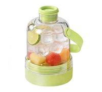 Stampo per Ghiaccio - 400ml in Silicone a Rilascio Facile e Portatile - Vassoio Ghiaccio con Coperchio e Contenitore - per Estate, Viaggio, Casa, Esterni, Spiaggia, Picnic, Campeggio, Ufficio,