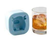 Stampo per ghiaccio a forma di animale, in silicone, a forma di , per caffè freddo, mini stampo a forma di animale, per casa, cucina, barbecue, feste estive, riunioni sociali, caffè, limonata e