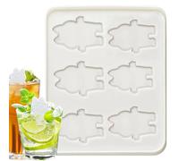 Stampo per ghiaccio a forma di animale, in silicone, antiaderente, per congelare cubetti di ghiaccio, gadget da cucina per bevande, caffè, cocktail, whisky, latte, bevande refrigerate