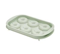 Stampo per Ghiaccio A Forma di Ciambella, Forme per Ghiaccio | Facile Estrazione, Sicure e Riutilizzabili, per Caffè, Cocktail e Succhi(Green)