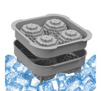 Stampo Per Ghiaccio A Forma Di Golf, Stampo in Silicone per Congelatore con 4 Forme da Golf, Per Ghiaccio Per Whisky In Silicone, Per Tequila Vodka Succo Frutta Gelatina Cioccolato Vaniglia Sal