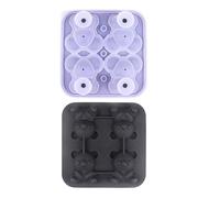 Stampo per ghiaccio a forma di koala unico che rilascia facilmente il ghiaccio per la produzione di ghiaccio, stampo in silicone per uso alimentare, facile da pulire, vassoi per congelatori facilmente