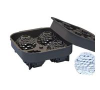 Stampo per ghiaccio a forma di pallina da golf, in morbido silicone, facile da rilasciare, in 4 forme da golf, per cocktail, tequila, succo, frutta, gelatina, cioccolato, salsa alla vaniglia, budino