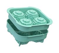Stampo per ghiaccio a - Stampo Cube Ice | Vassoio congelato in silicone 3D in forme a | Multipurposo stampo sicuro Design a rilascio facile per salsa di vaniglia al cioccolato succo