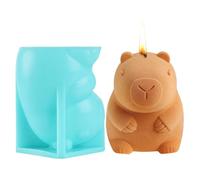 Stampo per ghiaccio Capybara | Stampo per ghiaccio Capybara facilmente sganciabile,Simpatici accessori da forno e decorazioni per torte adatte per feste come Pasqua compleanno laurea e come