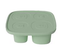 Stampo per ghiaccio cilindrico, stampo per ghiaccio novità | Stampo in silicone a 4 cavità con coperchio, gadget da cucina, contenitore per tazze da 850,5 g-1,134 g