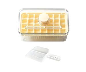 Stampo per ghiaccio con coperchio e pala | Stampi per ghiaccio per whisky, cocktail, bibite, succhi, yogurt, limonata, bevande, vita quotidiana, piscina, cucina, picnic
