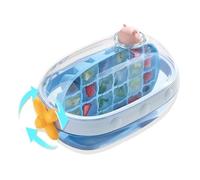 Stampo per ghiaccio con coperchio, stampo per palline di ghiaccio | Stampo per ghiaccio con coperchio e 24 griglia Easy Release,Forniture per la produzione di whisky, vassoio di congelamento