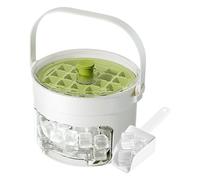 Stampo Per Ghiaccio | Contenitore Per Cubetti Di Ghiaccio Con Coperchio - Rilascio Facile Per Cucina Raduni Picnic E Campeggio