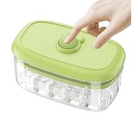 Stampo per ghiaccio, contenitori impilabili, facili da sformare | Secchiello per ghiaccio con coperchio per cocktail, caffè, acqua, succhi di frutta, casa, appartamento, taverna, campeggio