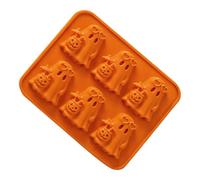 Stampo per ghiaccio fantasma in silicone da budino di Halloween