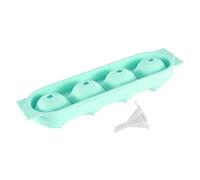 Stampo per Ghiaccio in Silicone 4 Scomparti Per Bevande Fredde