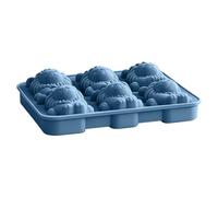 Stampo per ghiaccio in silicone a forma di leone maschile 3D, facile rilascio, 6 scomparti, a forma di animali, per il raffreddamento di bevande, whisky, riutilizzabile, per feste estive, campeggio