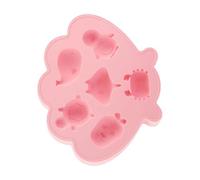 Stampo per ghiaccio in silicone con forme animali Rilascio facile per bevande e feste Blocco congelamento del mare Macchina per creature marine fusa Cuboidi Vassoio per pesci Vassoio rilascio