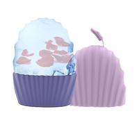 Stampo per ghiaccio in silicone per il viso, Stampo per ghiaccio in silicone per la bellezza del viso - Supporto per cubo per massaggiatore per occhi a forma di conchiglia - De-Puff Borse per gli occh