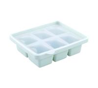 Stampo per ghiaccio in silicone, riutilizzabili per cubetti di ghiaccio blocco con coperchio 6 scatole | Accessorio da cucina antiaderente per campeggio frigorifero commerciale,Frigo Viaggi