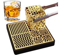 Stampo per ghiaccio per cocktail e whisky, in ottone, per cubetti di ghiaccio trasparenti, stampo per ghiaccio moderno, stile B