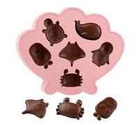 Stampo per Ghiaccio per Congelatore - Stampo Riutilizzabile con Design a Forma di Animale - Ideale per Cioccolato | Ideale per Riunioni di Famiglia, Ristoranti e Uso Domestico