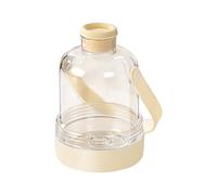 Stampo per Ghiaccio per Freezer - Contenitore per Stampo di Refrigeranti | Bottiglia per Ghiaccio con Cannuccia e Manico - per Picnic, Campeggio, Frigorifero, Casa, Bar, Caffè, Vino, Latte, Tè