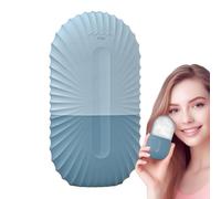 Stampo per ghiaccio per il viso, stampo per ghiaccio per il viso, in silicone per uso alimentare, rullo per massaggio facciale, strumento per la cura della pelle, strumento per massaggio viso e occhi