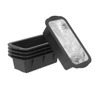 Stampo per ghiaccio per immersione in acqua fredda | Vassoio Refrigerante da Cinque Pezzi,Vaschetta per Ghiaccio da 25 cm | Per Casa Cucina Ristorante Campeggio all'Aperto Picnic e Feste