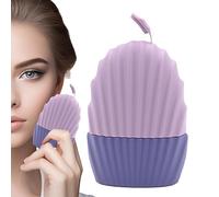 Stampo per ghiaccio per viso e occhi - Massaggiatore viso in silicone per gelato facciale, gelato in silicone, supporto per ghiaccio, stampo riutilizzabile per il viso, cura della pelle per alleviare