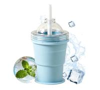 Stampo per ghiaccio pieghevole per bevande fredde | Bicchieri per palle di ghiaccio per barman, casa, ufficio, feste, campeggio, viaggi su strada, piscina, appartamento, camper