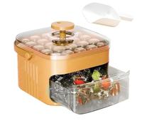 Stampo per Ghiaccio,Stampo a pressione per cubetti con coperchio - Sformatura facile dei cubetti | Per campeggio feste casa appartamento cucina bevande caffè cocktail