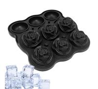 Stampo per ghiaccio, stampo per ghiaccio | vassoio per ghiaccio in silicone | Stampo per sapone per torta da cucina a rilascio facile, 6 griglie, vassoi per ghiaccio riutilizzabili per congelatore