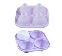 stampo per ghiaccio - stampo per produttore di palline di ghiaccio in silicone, utensile per creazione di bevande riutilizzabili per cocktail di raffreddamento del vino da branco di whisky bourb
