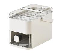 Stampo Per Ghiaccio - Stampo Riutilizzabile a Doppio Strato con 56 Scomparti e Coperchio a Pressione - Portaghiaccio con Contenitore - per Cucina Camper Campeggio Ristorante Feste Raffreddare Whisky B