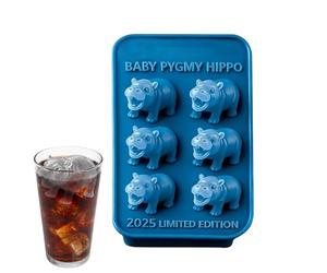 Stampo per ghiaccio - Vassoio per congelatore ippopotamo 6 cavità | Stampo per fabbricare ghiaccio - Per cocktail, tè, caffè, casa, campeggio, picnic e riunioni di famiglia